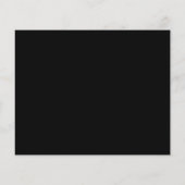 Einfache Black Foto Budget Beerdigung Dankeschön K (Rückseite)