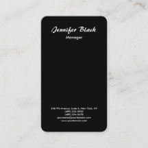 Einfache Black Handwriting Script Minimalistisch M
