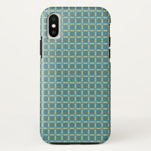 Einfache Blätter in blau Case-Mate iPhone Hülle