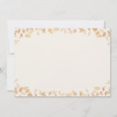 Einfache Blätter Karte (Rückseite)