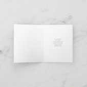 Einfache blaue Aquarellschrift Muttertagsskripte Dankeskarte (Innenseite)