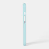 einfache blaue Hülle iPhone 16 Hülle (Linke Seite)
