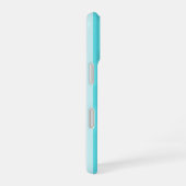 einfache blaue Hülle iPhone 16 Hülle (Rechte Seite)