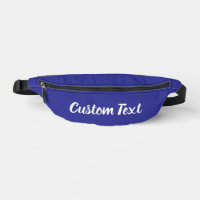 Einfache Blaue und Weiße Schrift Textvorlage