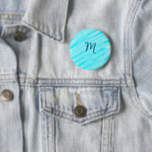 einfache blaue Wasserfarblinien fügen Sie Ihr Mono Button (Beispiel)