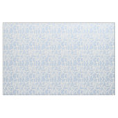 Einfache blauweiße große Kuh-Spots Tiermuster Stoff (Fat Quarter (45,7 x 55,9 cm))