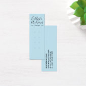 Einfache Blue Black Multiple Earra Display Card (Schreibtisch)