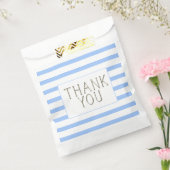 Einfache Blue Striping Baby Boy Vielen Dank Geschenktütchen (Versiegelt)
