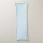 Einfache Blue Three Letter Monogram Seitenschläferkissen (Rückseite (Vertikal))