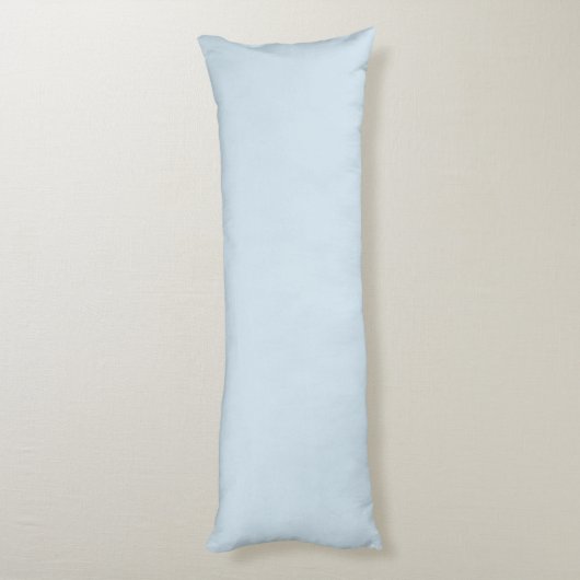 Einfache Blue Three Letter Monogram Seitenschläferkissen (Rückseite (Vertikal))