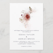 Einfache Blume die Hochzeit von