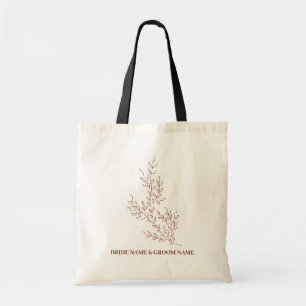 Einfache Blume Elegante Klasse Tragetasche