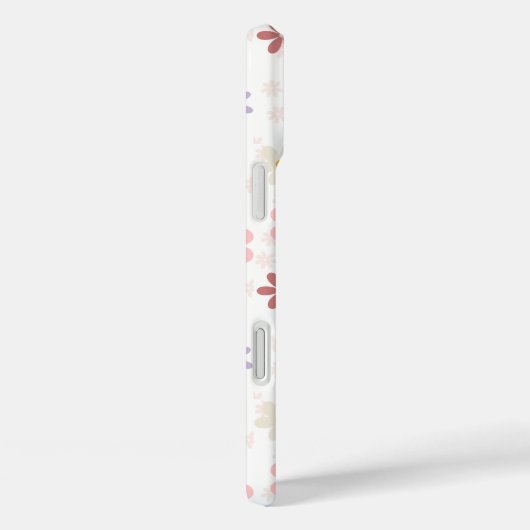 Einfache Blume Gemustert Case-Mate iPhone Hülle (Rückseite / Rechts)