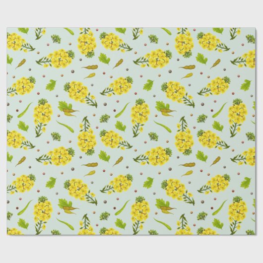 Einfache Blume Geschenkpapier (Flach)