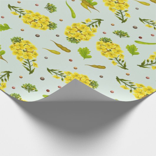 Einfache Blume Geschenkpapier (Ecke)