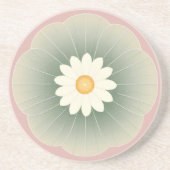 Einfache Blume Getränkeuntersetzer (Vorne)