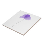 Einfache Blume Keramik Fliese (Seite)