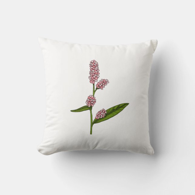 Einfache Blume Kissen (Vorderseite)