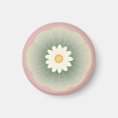 Einfache Blume Magnet (Vorne)