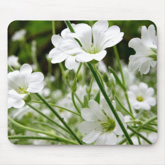 Einfache Blume Mousepad (Vorne)