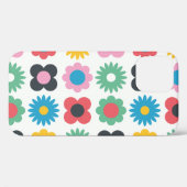 Einfache Blume nahtloses Musterdesign. Skandinavie Case-Mate iPhone Hülle (Rückseite (Horizontal))