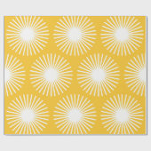 Einfache Blume nahtloses Musterdesign. Skandinavie Geschenkpapier (Flach)