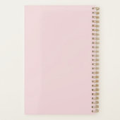 Einfache Blume Planer (Rückseite)