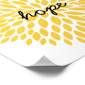 Einfache Blume Poster (Ecke)