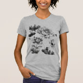 Einfache Blume T-Shirt (Vorderseite)