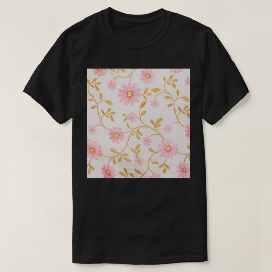 Einfache Blume T-Shirt (Design vorne)