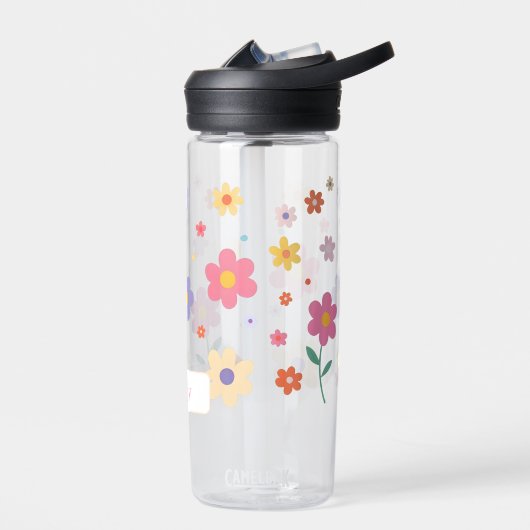 Einfache Blume Trinkflasche (Links)