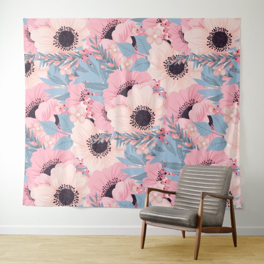 Einfache Blume Wandteppich (Beispiel (Horizontal))