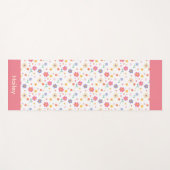 Einfache Blume Yogamatte (Vorderseite (Horizontal))
