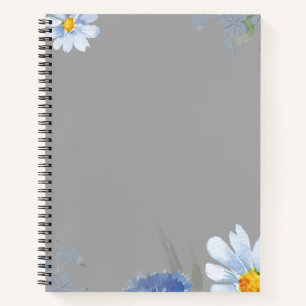 EINFACHE BLUMEN Personalisiertes Notizbuch