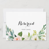 Einfache Blumenblätter vorbehaltene Zeichen (Rückseite)