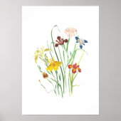 Einfache Blumengestaltung Poster (Vorne)