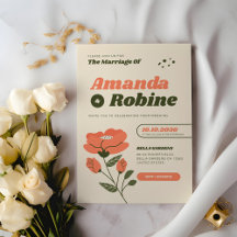 Einfache Blumenhochzeit