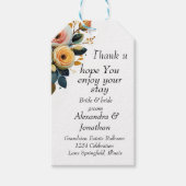 EINFACHE BLUMENKUNST GESCHENKANHÄNGER (Vorderseite)