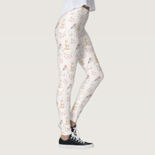 Einfache BlumenLeggings häschen-Muster-Ostern   Leggings