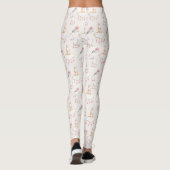 Einfache BlumenLeggings häschen-Muster-Ostern | Leggings (Rückseite)