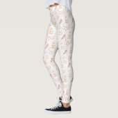 Einfache BlumenLeggings häschen-Muster-Ostern | Leggings (Links)