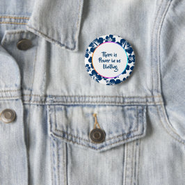 Einfache Blumige Heritage-Feier-Schaltfläche Button