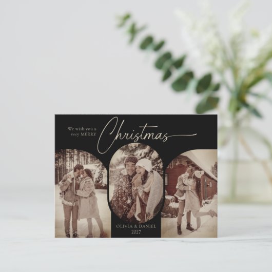 Einfache Bögen formen 3 Foto Schwarze Weihnachten (Stehend Vorderseite)