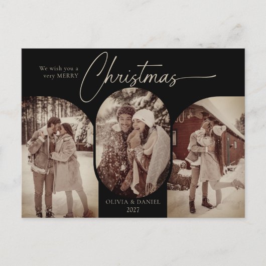 Einfache Bögen formen 3 Foto Schwarze Weihnachten (Vorderseite)