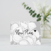 Einfache Bohemische Skripte - Neue Planungen Postkarte (Stehend Vorderseite)