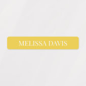 Einfache Boho Color Kids Waterproof Name Labels Etiketten (Design 1)