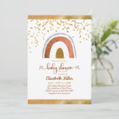 Einfache Boho Rainbow Gender Neutral Baby Boy Dusc (Stehend Vorderseite)