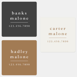 Einfache Boho Rainbow Kids Wasserdichte Namensschi Etiketten