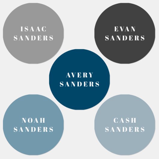 Einfache Boho Rainbow Wasserdichte Bekleidungsbeze Etiketten (Gruppe)