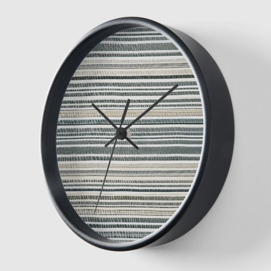 Einfache Boho Stripe-Uhr Uhr (Winkel)